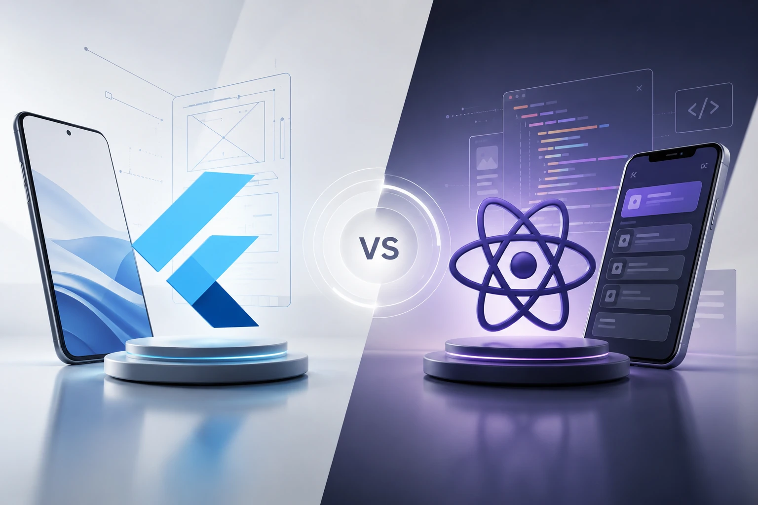 Flutter vs React Native في 2026